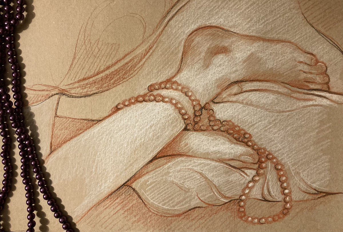 HarryBoudchicha's tweet image. #calendrierdelavent jour 11 #muse @sharpbladx @blxdeover #lifedrawing , Pierre noire, sanguine et crayon blanc #atelierharryboudchicha harryboudchicha.com #harryboudchicha , #drawing  #artist #paris14 #FigureDrawing #Artwork #sketchbook #Figure