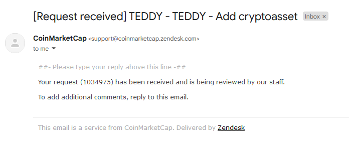 TEDDYonSOL_X's tweet image. WEN? @CoinMarketCap

Request (1034975)