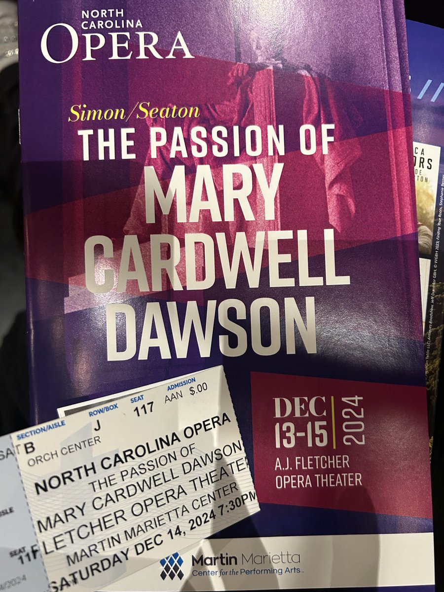 The story of Mary Cardwell Dawson has reached the stage in Raleigh. Forever out of erasure!