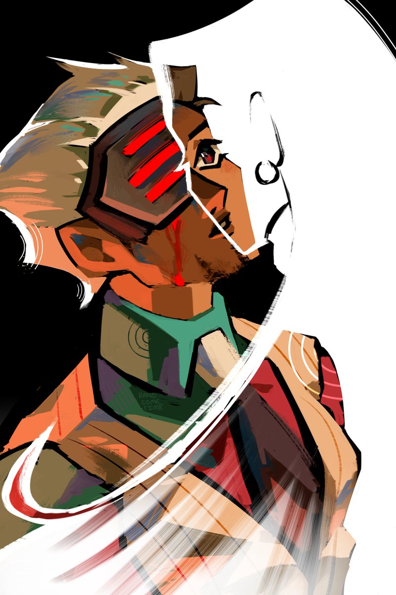 handsometimr's tweet image. this one! had a lot of fun with the brushes