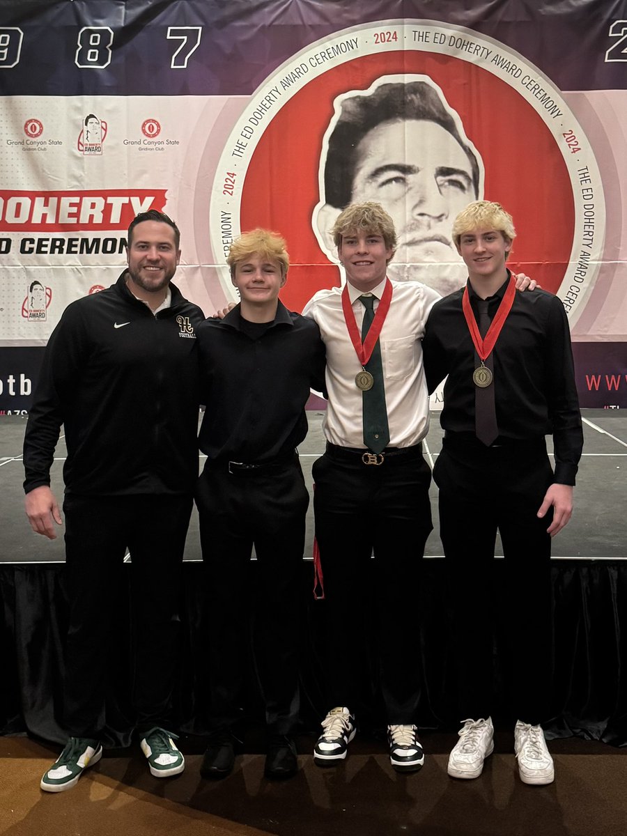 Tyson Ditmore (@coachditmore) on Twitter photo Proud of these three right here on being recognized at the Ed Doherty event. <a href="/PodwikaPalmer/">Palmer Podwika</a> <a href="/beau_caliendo/">Beau Caliendo</a> <a href="/furniss_tyler/">Tyler Furniss</a> <a href="/hzfbfamily/">Horizon Football</a> Proud of these three right here on being recognized at the Ed Doherty event. <a href="/PodwikaPalmer/">Palmer Podwika</a> <a href="/beau_caliendo/">Beau Caliendo</a> <a href="/furniss_tyler/">Tyler Furniss</a> <a href="/hzfbfamily/">Horizon Football</a>