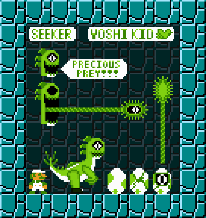 Yoshi_Kid_Plays's tweet photo. New Seeker sprite sheet.
Food for all 4 of you Seeker fans out there lol
#Horrorbrew #SeekerSweep #Yoshi #EXE #SMB #SMBCR #Marioexe https://t.co/ukEmknUloO