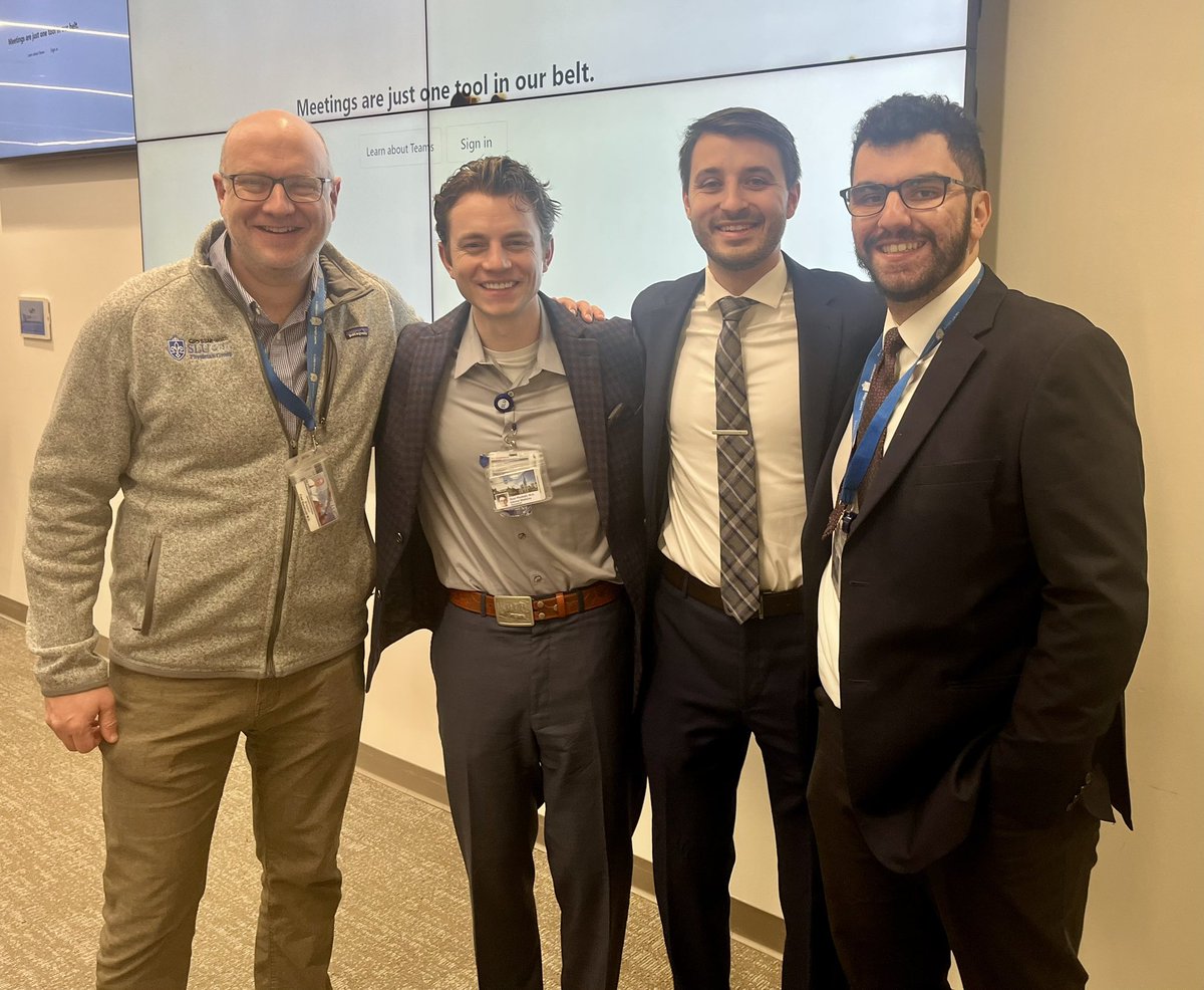 Ryan Plunkett (@plunkmd) on Twitter photo Grateful for the opportunity to present our emerging study on EGDs in the setting of GLP1’s at <a href="/im_slu/">SLU Internal Medicine Residency</a> Grand Rounds!
Thank you for supporting resident research! Grateful for the opportunity to present our emerging study on EGDs in the setting of GLP1’s at <a href="/im_slu/">SLU Internal Medicine Residency</a> Grand Rounds!
Thank you for supporting resident research!