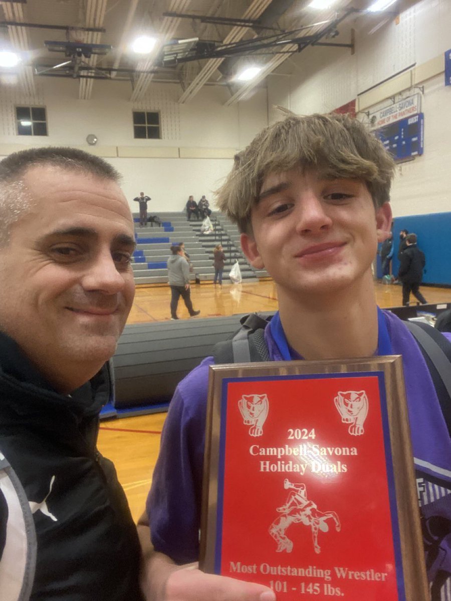 First place finish and mow award at Campbell-savona holiday tourney. Won by tech pin and tech <a href="/ERBombers/">ER Bombers Athletics</a> <a href="/AndyGrammatico/">Coach Grammatico</a>