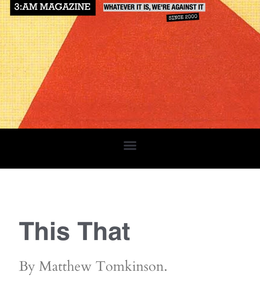 🔅😵‍💫New poem called “This That” in <a href="/3ammagazine/">3:AM Magazine</a> — a GIF poem inspired by flicker films!

3ammagazine.com/3am/this-that/