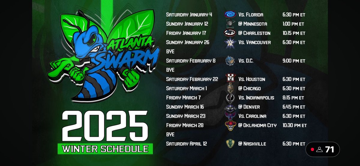 Atlanta Swarm tweet media