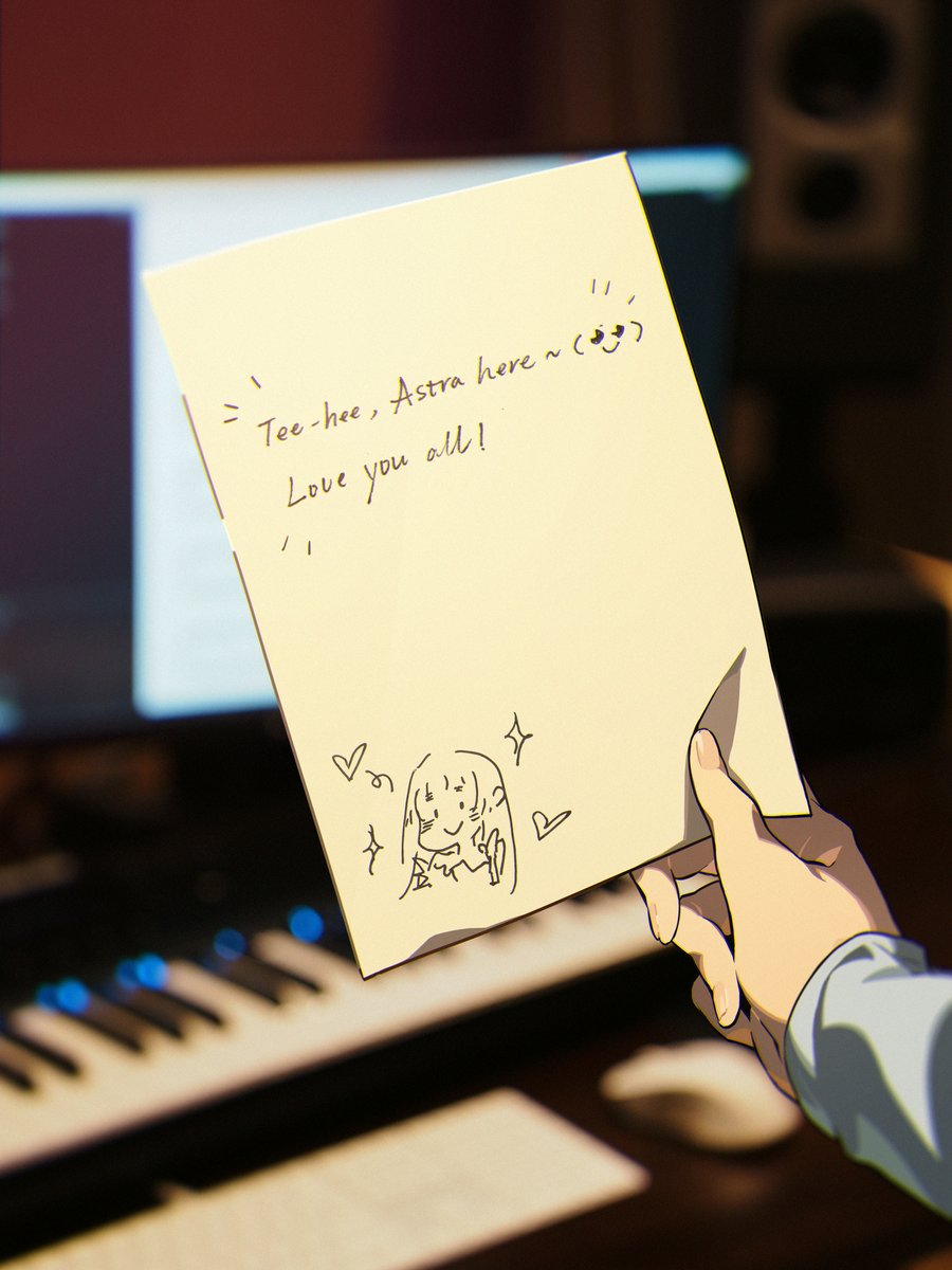 AstraYao_Nomics's tweet image. Yup~ Just gonna drop all the concert prep updates here!
You guys wanna know, right?