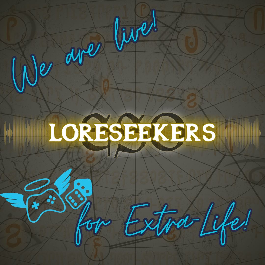 Loreseekers: Elder Scrolls Online Podcast (@loreseekerseso) on Twitter photo We are giving away a Bethesda Store Giftcard on stream! Come join us as we game for <a href="/ExtraLife4Kids/">Extra Life</a> and raise funds for Children's Hospitals!
#Loreseekers #ElderScrollsOnline #FortheLore
twitch.tv/loreseekerseso We are giving away a Bethesda Store Giftcard on stream! Come join us as we game for <a href="/ExtraLife4Kids/">Extra Life</a> and raise funds for Children's Hospitals!
#Loreseekers #ElderScrollsOnline #FortheLore
twitch.tv/loreseekerseso