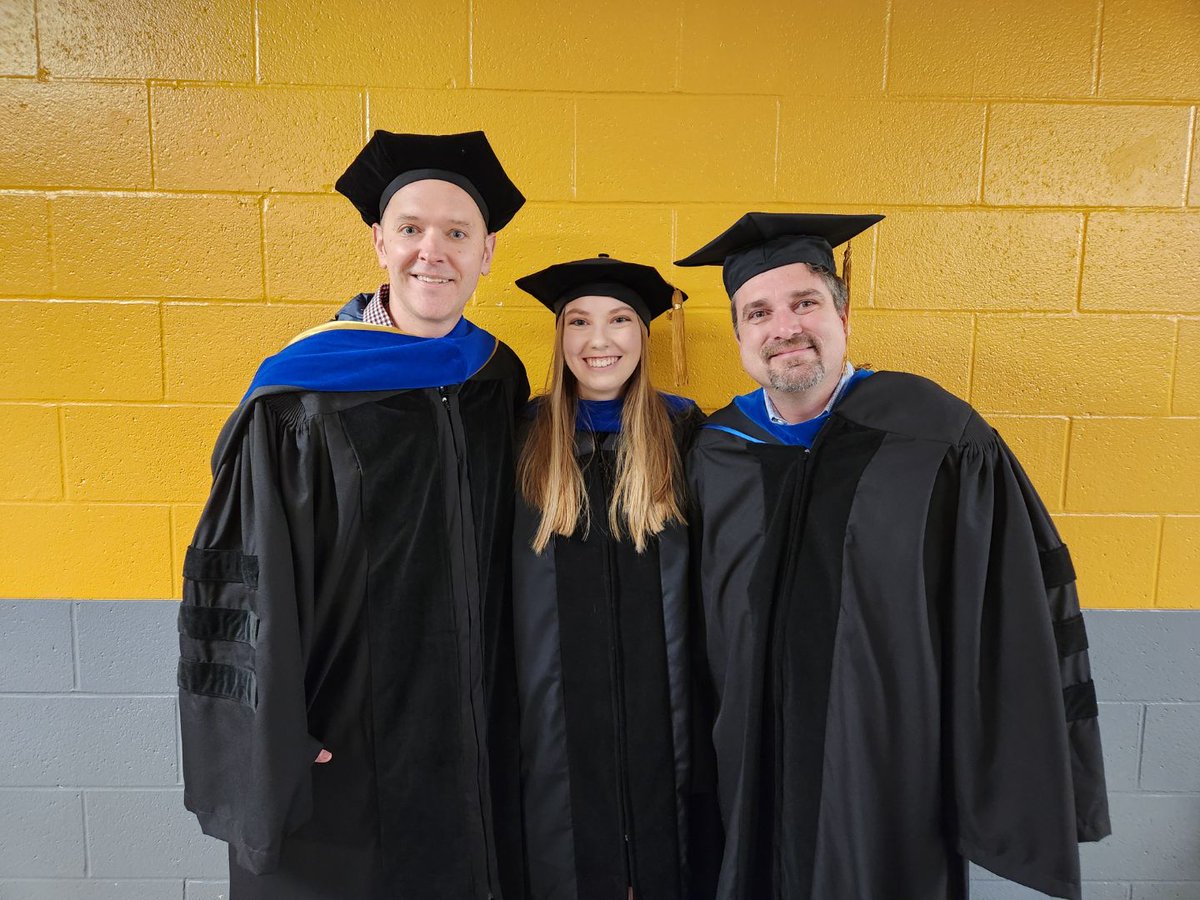 The most rewarding thing in my profession is seeing a student you recruited to <a href="/Mizzou/">Mizzou</a> graduate with her PhD.  (Never mind that she's already an assistant professor at <a href="/TTUPoliSci/">Texas Tech University Political Science</a>).

Congratulations, <a href="/hmkopp6/">Heather M. Kopp</a>!