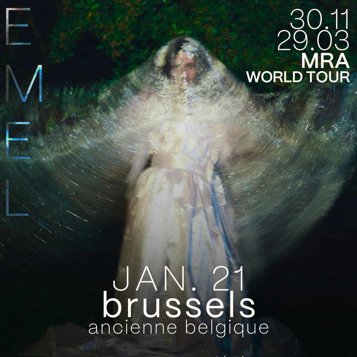 Bruxelles bientôt ♥️
<a href="/ABconcerts/">AB - Ancienne Belgique</a>