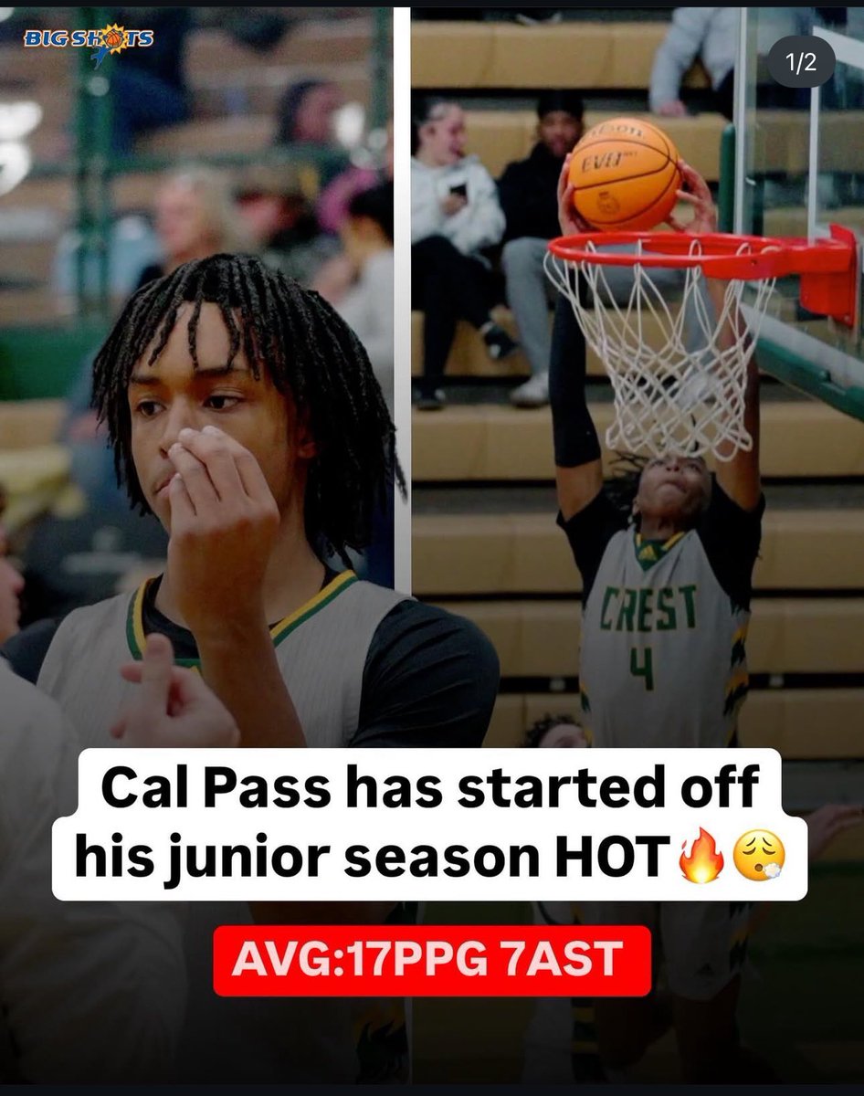 calpass4's tweet image. Starting off the szn 💪🏾 
@crest_chargers @8Ballahoopinsi1