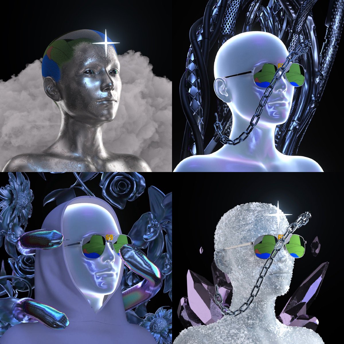 AndSty7's tweet image. I’m so happy to see NFT projects succeed! —the reason behind that! (Building during the bear) I don’t think there has been another project with the amount of resources @fvckrender and @lvcidia put into it, the past few years! 💫 so happy to be part of this community! 🥹