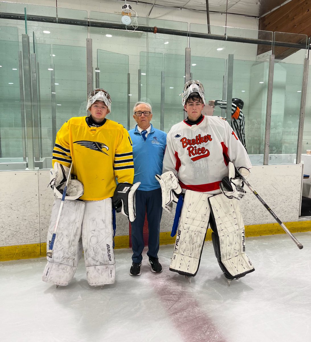 Player of game 
Two outstanding goalies