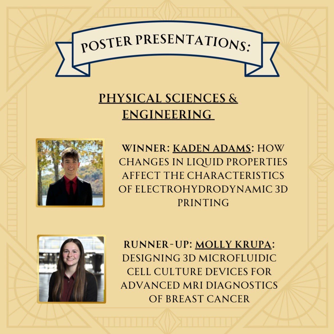 Congratulations to the 2024 fall symposium winners!!🥳🏆
Prt(1/2)