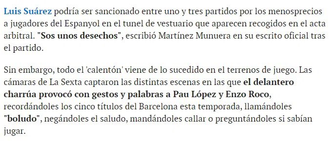 Nuestro alma de la caridad y “mejor 9 de la década”, era por suerte, muy amable con sus rivales: