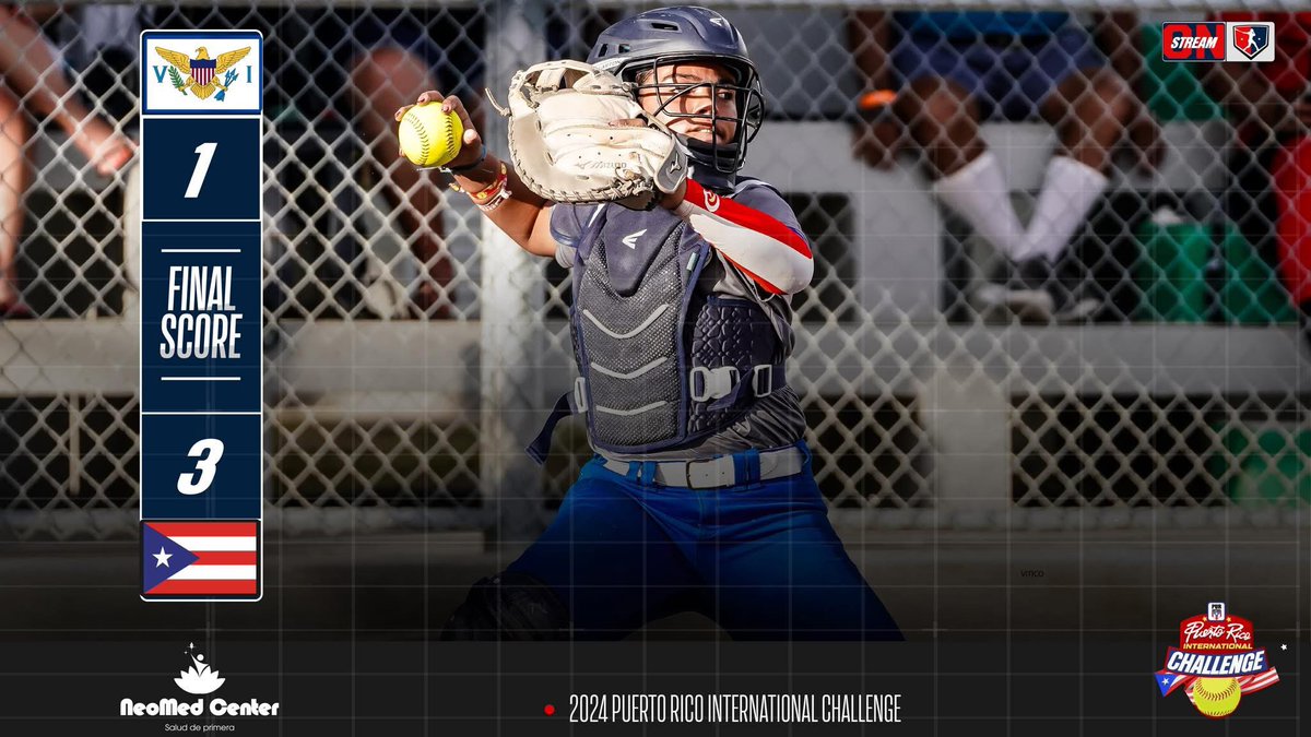 Day 2 / Game 4

Another late rally a little too late. Back at it tomorrow for the final day. 

#usvisoftball #TeamUSVI #PuertoRico2024 #softball #BearClawsUp