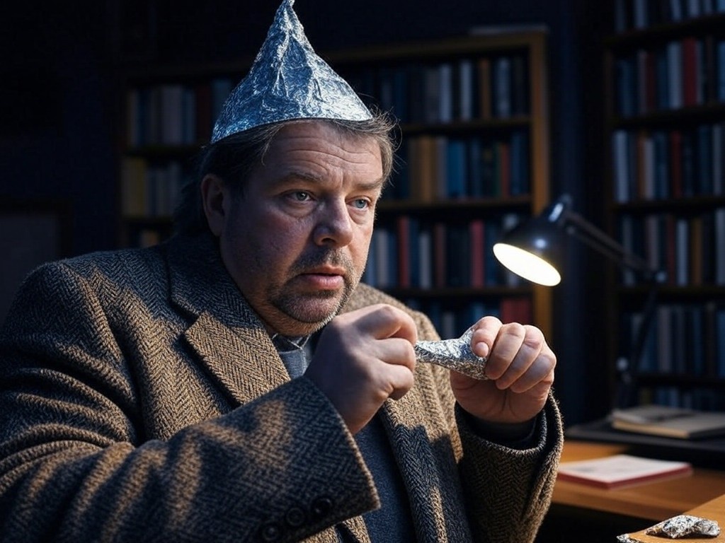 omprogram's tweet image. Feels like I could use one more layer tin foil.