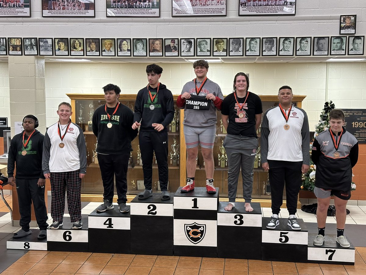 285 | Owen Rath - 3rd 
285 | Navoia Ragin - 5th 
285 | Dylan Krupp - 6th