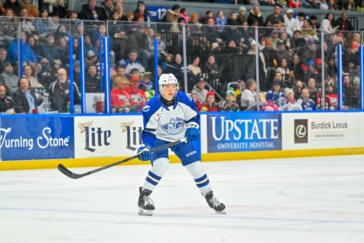 Stick taps to Brendan Less on making his <a href="/TheAHL/">American Hockey League</a> debut tonight!