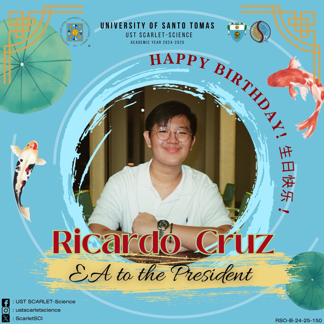 ScarletSCI's tweet photo. 祝你生日快樂, RJ! 🥳

One of the most joyful, energy-filled, yet somehow non-chalant-looking person🤪 Your guidance to us has been unwavering, and may you continue to do so in the coming days, weeks, months, years, and beyond.🙌 https://t.co/o5raBXZq3t