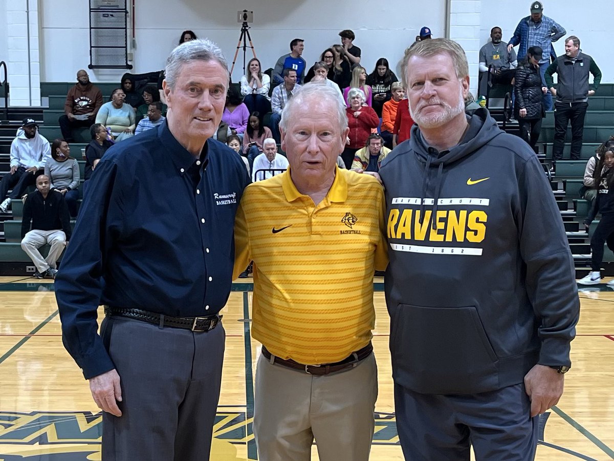 Ravenscroft Varsity Basketball (@ravens_bbball) on Twitter photo Basketball Coach Kevin Billerman and Athletic Director Ned Gonet congratulate Coach Freddy Johnson of Greensboro Day School who recently surpassed 1200 career wins. <a href="/CoachJ1977/">Freddy Johnson</a> Basketball Coach Kevin Billerman and Athletic Director Ned Gonet congratulate Coach Freddy Johnson of Greensboro Day School who recently surpassed 1200 career wins. <a href="/CoachJ1977/">Freddy Johnson</a>