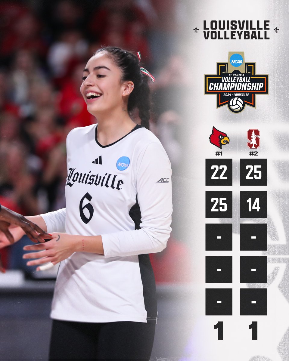 LouisvilleVB's tweet photo. Knotted up 🪢 

#GoCards https://t.co/ENwEZYyXQ8