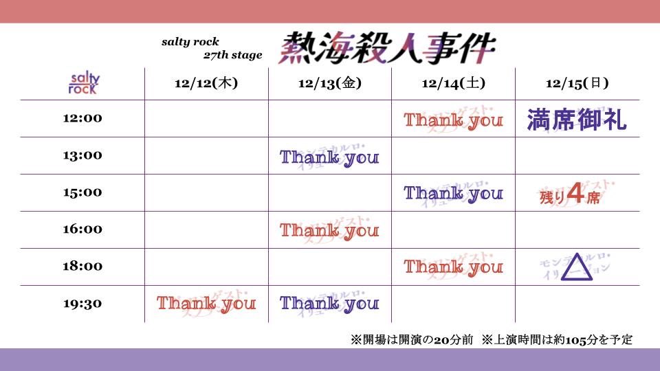 #そるてぃ熱海2024

本日最終日でございます！！
ロンゲストとモンテカルロの千穐楽はお席まだございます！

大山金太郎！！
より強く！より速く！そしてより高く！