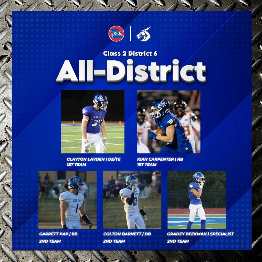 Congratulations to our All-District Performers! <a href="/LaydenClayton/">Clayton Layden</a> <a href="/Kian_Carpenter/">Kian Carpenter</a> <a href="/PapGarrett_1/">Garrett Pap</a> 
Colton Barnett, Gradey Beekman