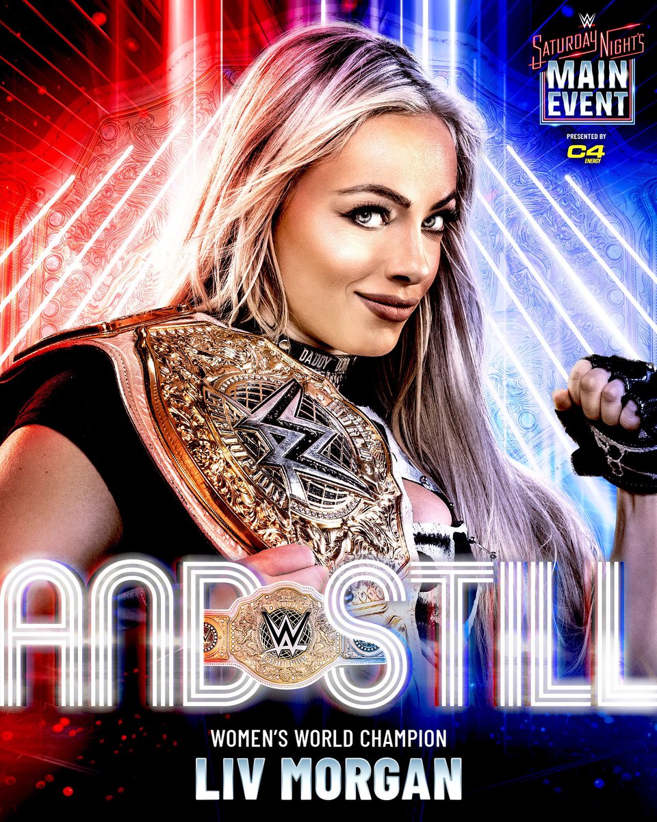 WWEUK's tweet photo. .@YaOnlyLivvOnce reigns supreme at #SNME! ✨ 🏆 https://t.co/eaTTWODOll