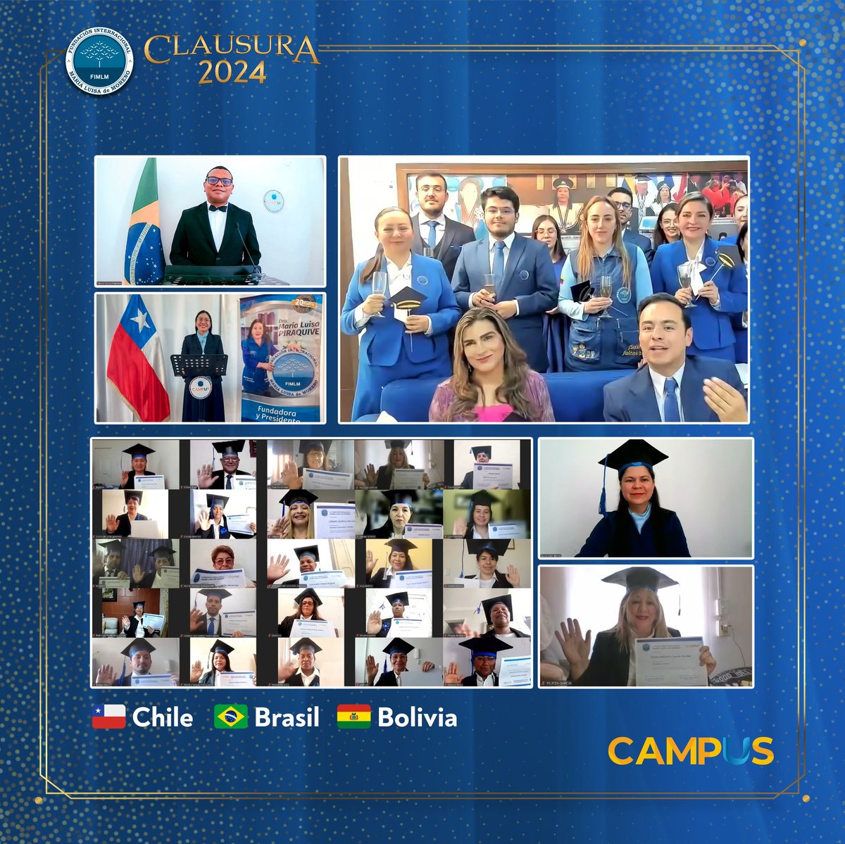 FIMLM's tweet photo. #PromCampus2024👩🏼‍🎓👨🏻‍🎓 |  Hoy celebramos un logro monumental. 

🎓👏 18.200 vidas transformadas por medio del ejemplo de la Dra. María Luisa Piraquive quien siempre nos motiva a estudiar. 

¡Felicitaciones queridos estudiantes!
¡Gracias, voluntarios!

#CampusFIMLM2024 #CampusFIMLM https://t.co/GVxLN9atUW