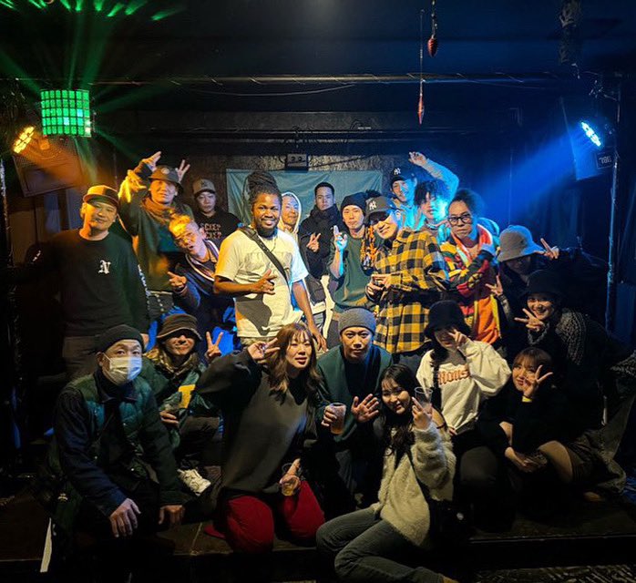 ツアー二日目は愛知半田にお邪魔しました‼️クラボス一周年どうもおめでとうございます㊗️愛知半田最高でした‼️ご来場下さった皆さんに関係者の皆さんどうもありがとうございました‼️ #raspencojapantour2024