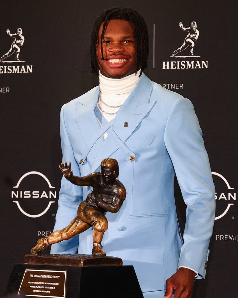 Travis Hunter is the 2024 Heisman winner 🏆 

The second Heisman winner in CU history 🦬