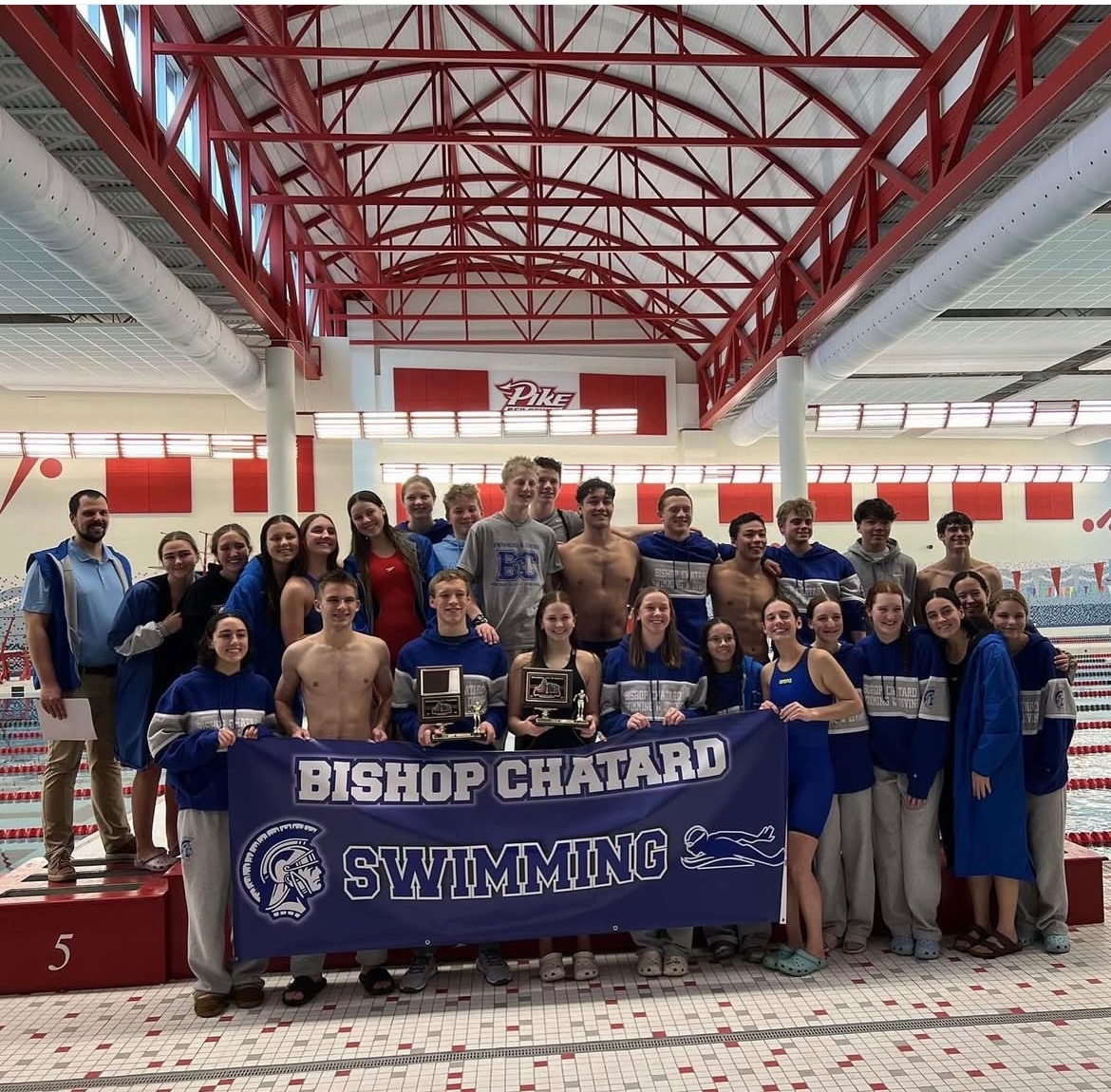 𝐂𝐈𝐓𝐘 𝐂𝐇𝐀𝐌𝐏𝐈𝐎𝐍𝐒! 🏆️🏅⁠
⁠
Congratulations to our boys swim team on their big 𝐖-𝐈-𝐍!⁠
⁠
Congratulations to our girls swim team - 𝐂𝐈𝐓𝐘 𝐑𝐔𝐍𝐍𝐄𝐑𝐒 𝐔𝐏!⁠

#GoTrojans
