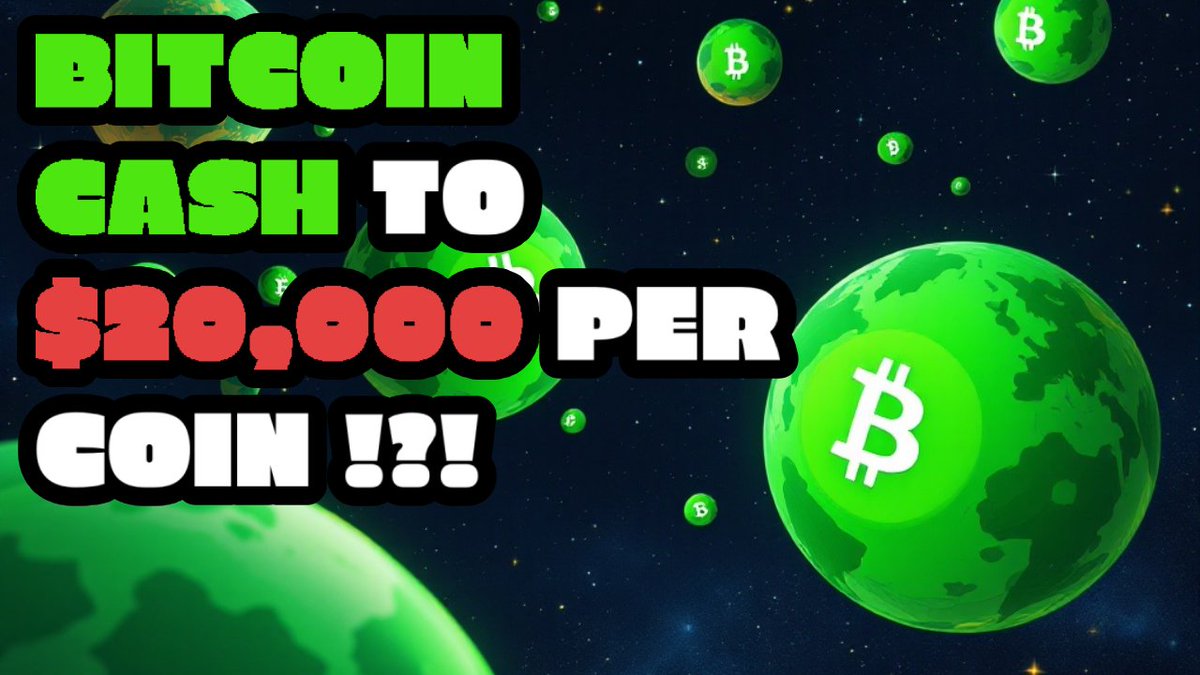 NEW VIDEO OUT NOW‼️

#BCH #BitcoinCash 

youtube.com/watch?v=9NQx1l…