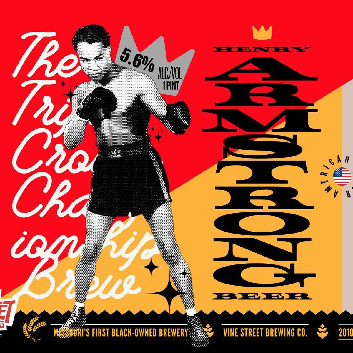 🍻 Cheers! 🍻 This week our friends <a href="/Vinestbrewing/">Vine Street Brewing Co.</a> celebrated their new Henry Armstrong Beer, an homage to a beer by the same name released in 1941 that was marketed to Black beer drinkers.

Our Special Collections was happy to provide research about the beer’s #kchistory. 

1/2