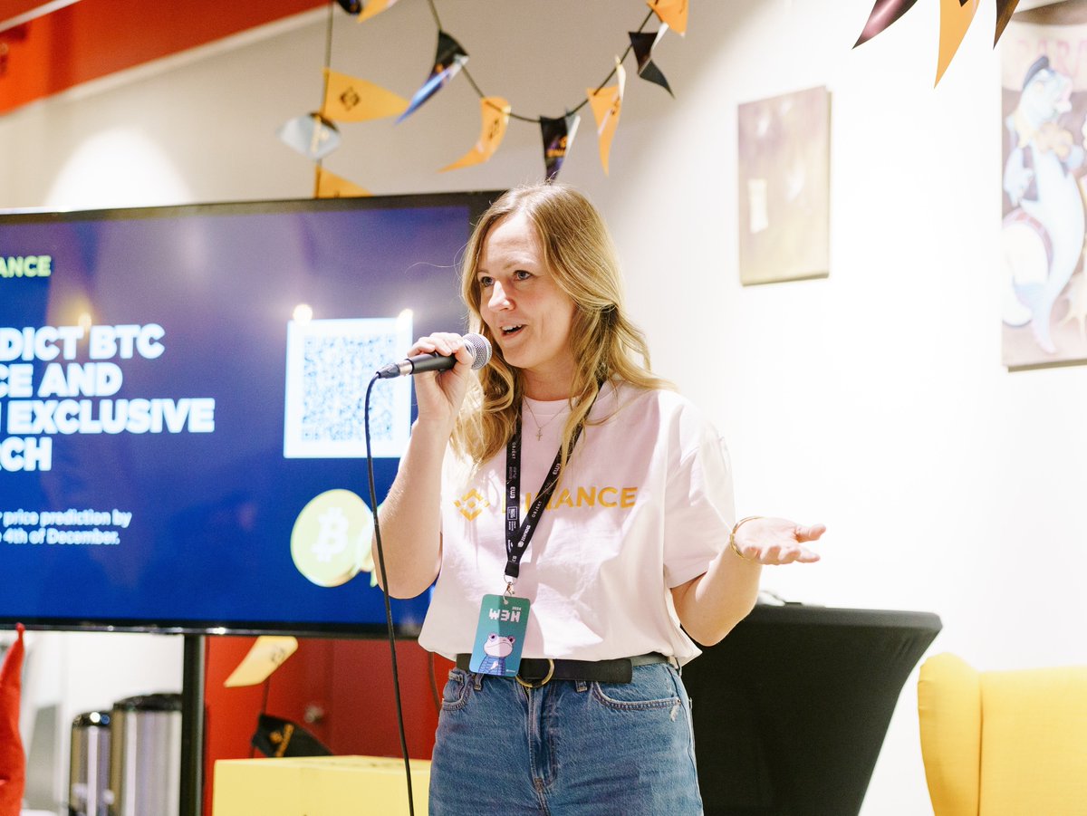 binance's tweet photo. The #Binance meetup in Narva gathered 100 crypto and Web3 enthusiasts for networking, games, prizes, and great food! 

We wrapped up the year and discussed crypto market expectations in 2025. 

Special thanks to W3N Web3 conference for hosting us! https://t.co/t0roliDeUM