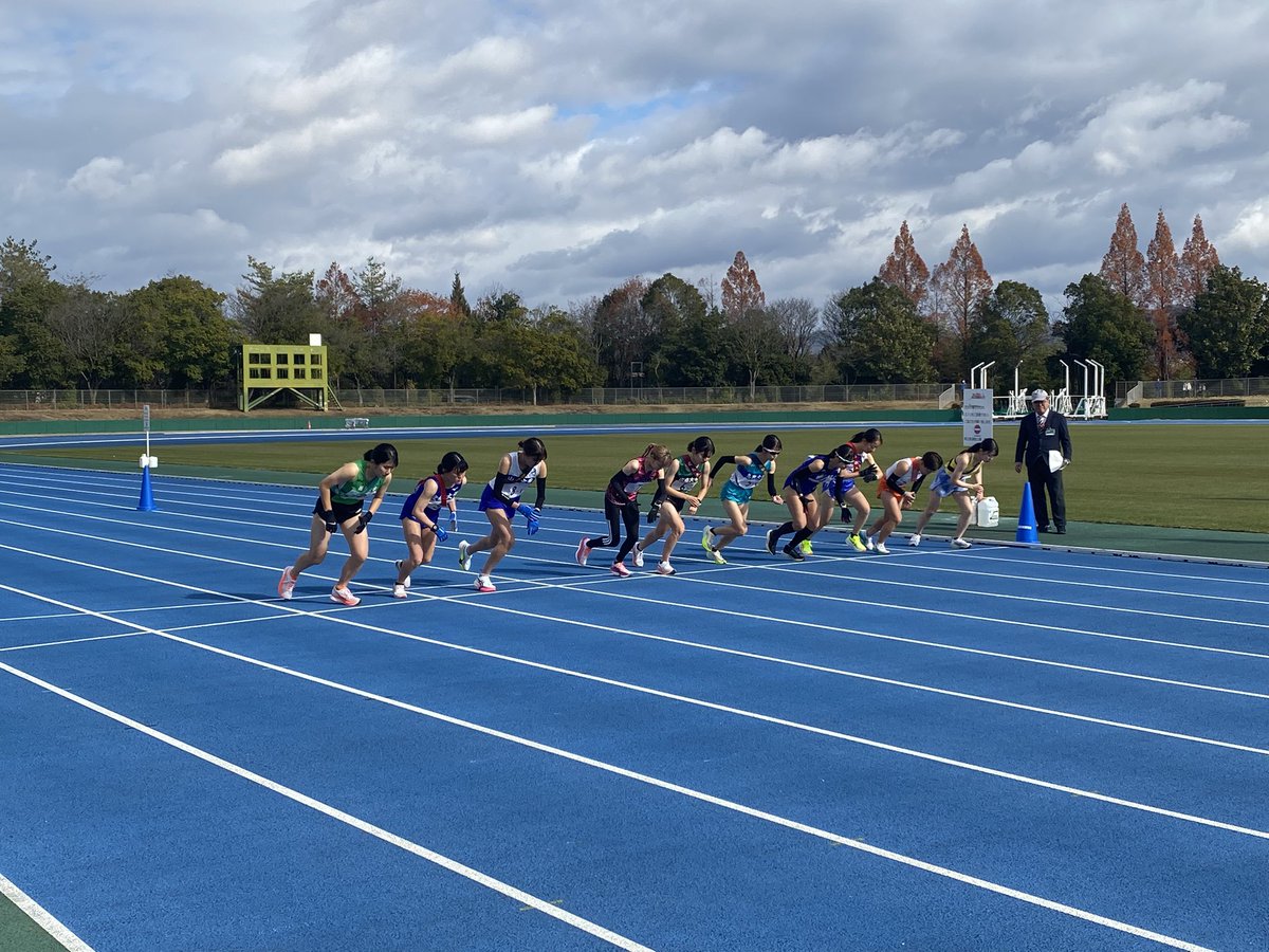 スタートしました！！
 #第23回中国四国学生女子駅伝競走大会