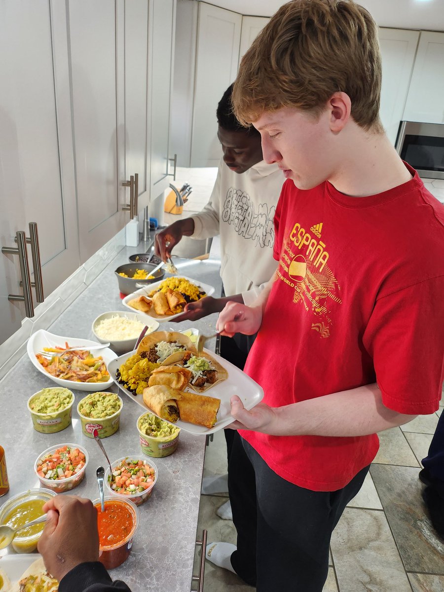 John Baines (@baines_john) on Twitter photo Nothing says Xmas break like a full-scale taco bar. Smiles abound & <a href="/dominictrelenb1/">Dominic Trelenberg</a> has now become a chimichanga man #BluejayWay Nothing says Xmas break like a full-scale taco bar. Smiles abound & <a href="/dominictrelenb1/">Dominic Trelenberg</a> has now become a chimichanga man #BluejayWay