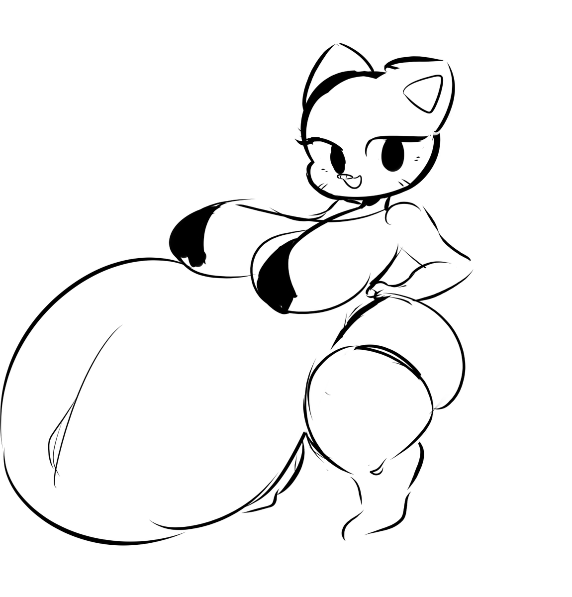 Dominantmay9's tweet photo. Huge Nicole watterson belly https://t.co/Xgo8kD1N1C