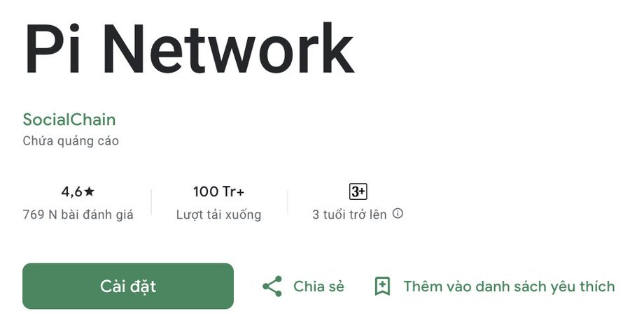 PiNewsMedia's tweet photo. Pi Network hits new milestones! 🚀

🔥 Over 100 million downloads on the Play Store and rated 4.6⭐ with 769K+ reviews.
The growth of Pi Network’s community is unstoppable!

Are you part of this journey yet? https://t.co/Eb8p2YdbZU