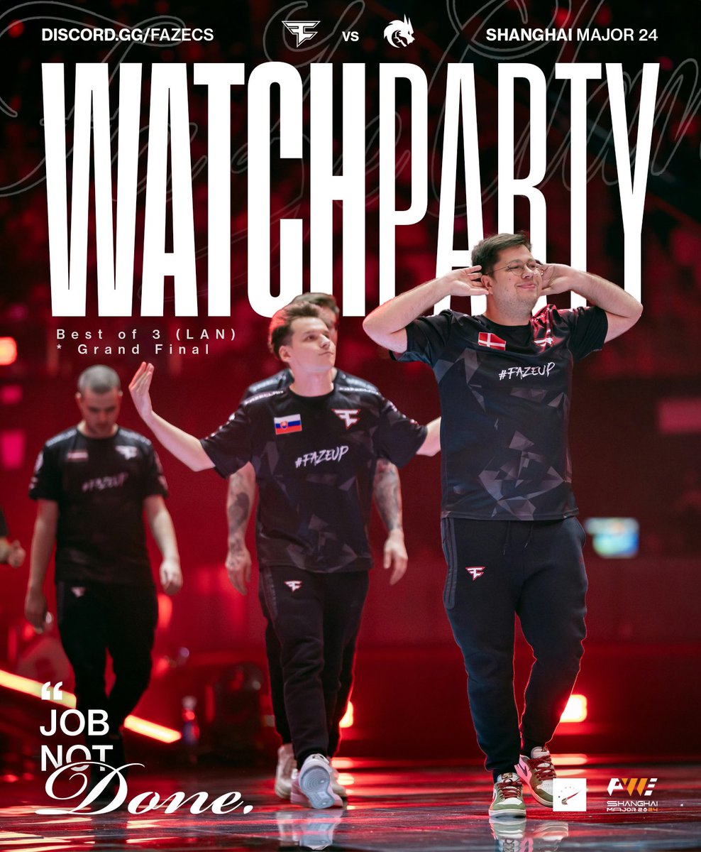 🔴 WATCH PARTY • GRAND FINAL

🔗 in thread below