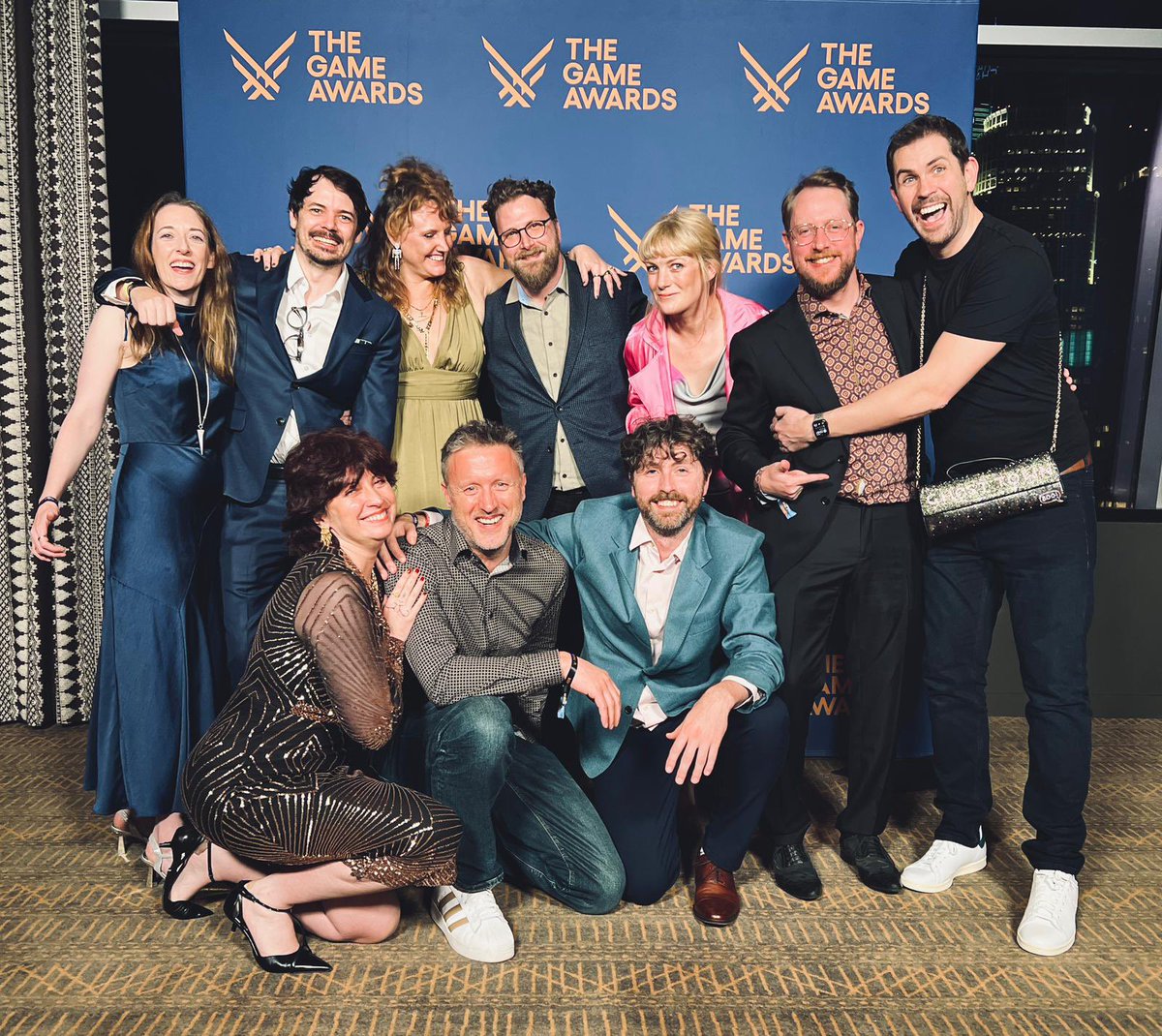 GemmaLeeWrites's tweet image. Heading home. Heart full as Stage Fright takes its first baby steps into the world.

Thank you thank you @geoffkeighley for having our small team join you for @thegameawards big night.  We’ll never forget it. ❤️