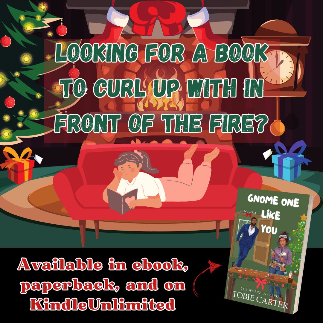 It's a chilly Saturday night. What book are you reading? If it's not GNOME ONE LIKE YOU, then you should go download it now! It's only 174pgs of top-notch banter and angst, and there's a few scenes that are sure to warm you up 👀

Available in ebook, paperback, and on KU!