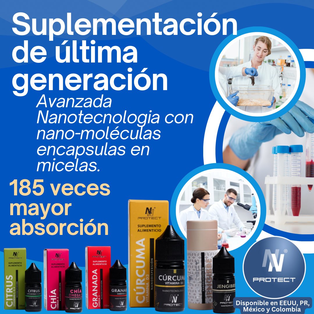 nunezai's tweet image. ¿Qué es la nanotecnología aplicada a la nutrición y por qué es revolucionaria?

La nanotecnología aplicada a la nutrición está transformando cómo absorbemos los nutrientes esenciales. A través de esta innovadora ciencia, los nutrientes se transforman en partículas diminutas…