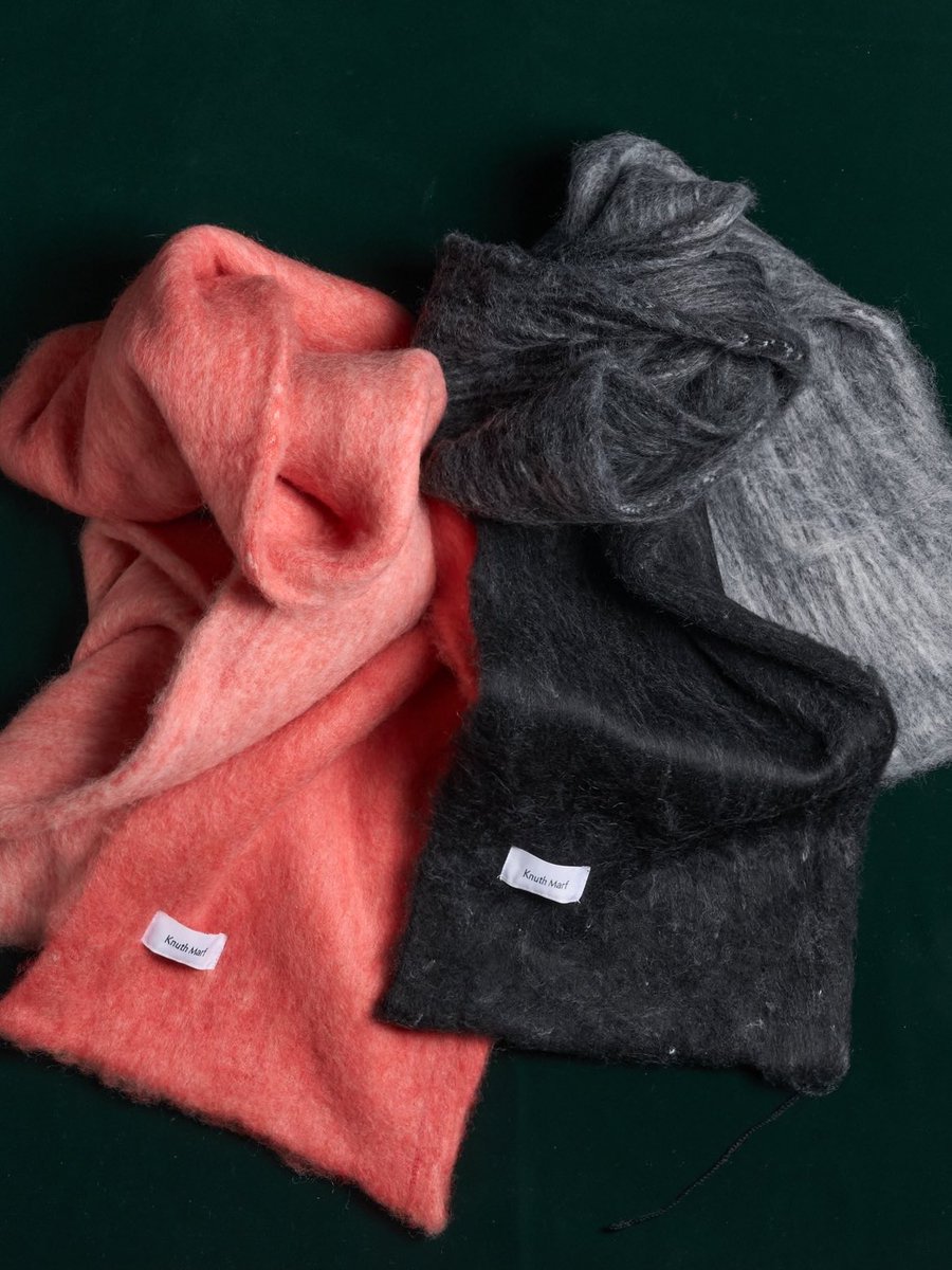 専用 Knuth Marf STUDIOUS別注 mohair muffler 【公式通販】