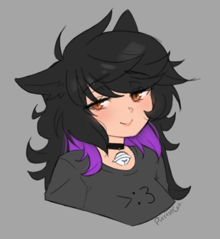 PurrvCat's tweet photo. Catgirls I drew during stream tonight~ https://t.co/P08RbgoGmF