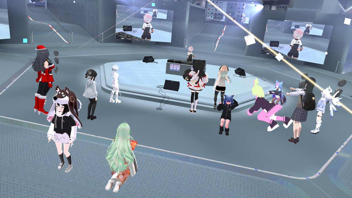 enVket's tweet image. ◇◆ #Vket ReShuffle Open Now ◆◇
Join us in the #MusicVket 6 world‚ LIVE AREA section‚ for an incredible night of music from around the VR DJ communityǃ!! An epic music event hosted by Ambassador @ClydeMachine 🎶
VRC GROUP ⇒ vrc.group/VKETGT.3224