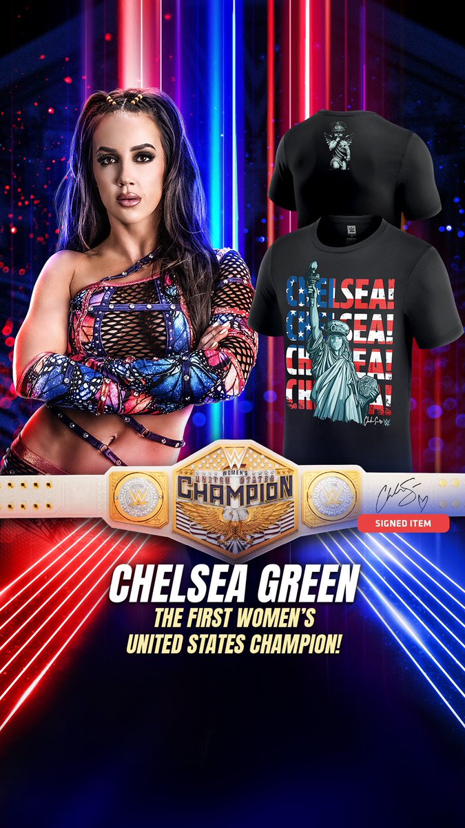 ImChelseaGreen's tweet image. NEW @WWE TEE ⬇️
bit.ly/3BsiGEp
