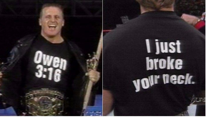 WrestleFriendly's tweet photo. Imagine Kevin Owens wearing this next week 💀 https://t.co/4VplzNvtZ0