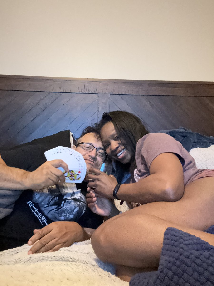 ShanPir's tweet image. It’s our 20th #weddinganniversary 💕!!!  Give us a #shoutout 😆!  I’m easy to please 😉. #spades 🃏!  Don’t worry about dem #chips 😜🤪 #20thanniversary 🥂